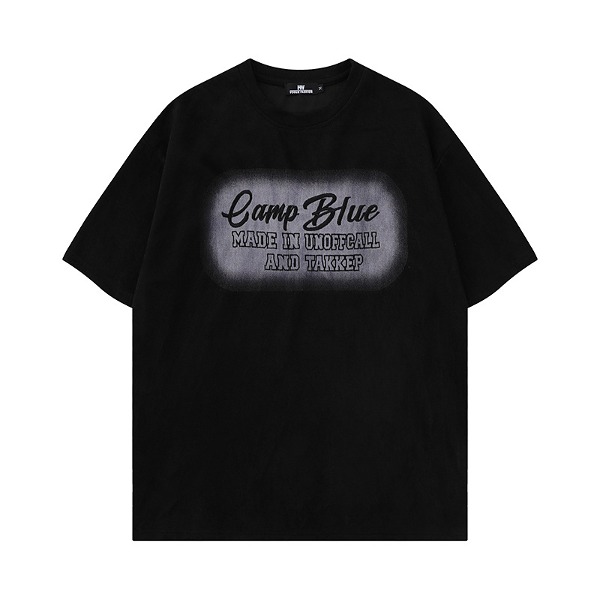 가바바 남녀공용 캠프블루 로고 오버핏 반팔 티셔츠 G76815 (빅사이즈 S~XL) - 10대, 20대, 30대 여성쇼핑몰 남성쇼핑몰 | 가바바