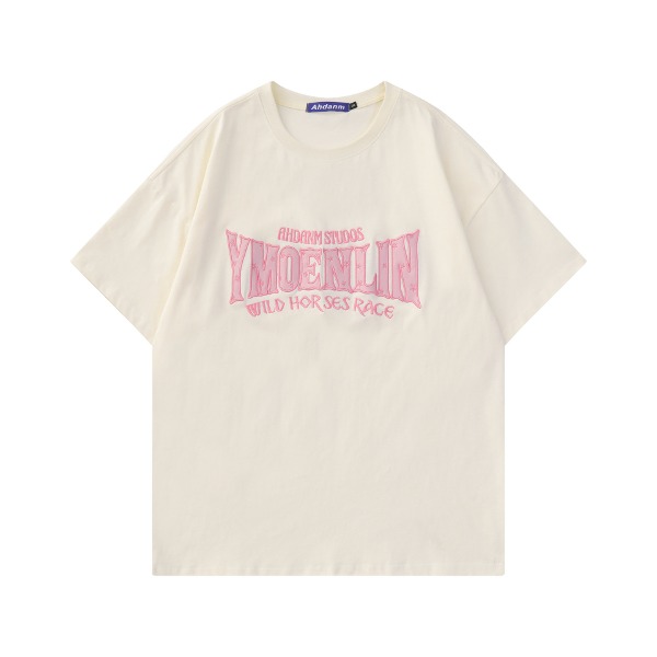 가바바 남녀공용 핑크 로고 반팔 티셔츠 G76790 - 10대, 20대, 30대 여성쇼핑몰 남성쇼핑몰 | 가바바