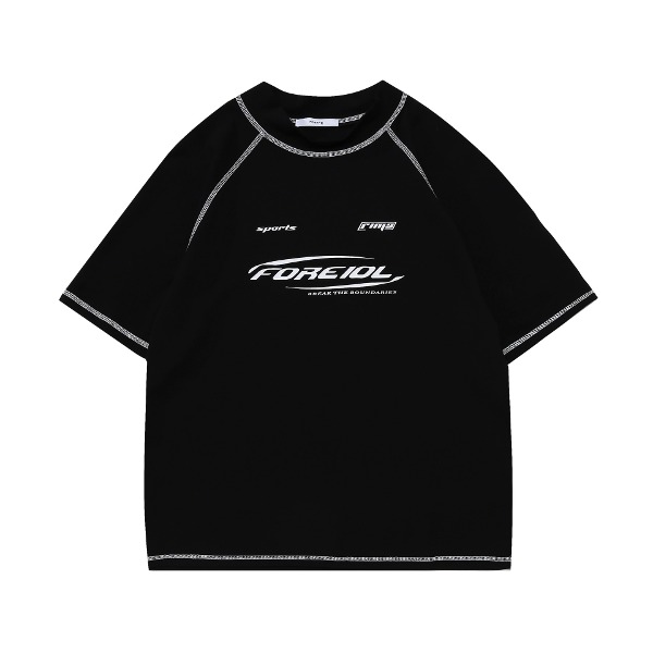 가바바 라인 디자인 레터링 반팔 티셔츠 G76859 - 10대, 20대, 30대 여성쇼핑몰 남성쇼핑몰 | 가바바