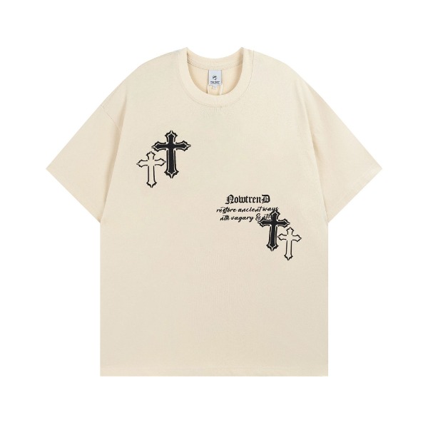 가바바 남녀공용 십자가 레터링 반팔 티셔츠 G76811 - 10대, 20대, 30대 여성쇼핑몰 남성쇼핑몰 | 가바바