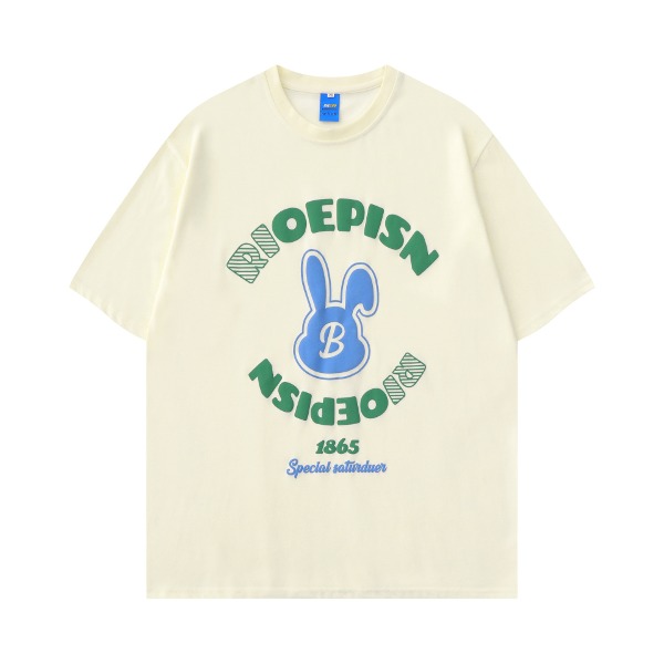 가바바 남녀공용 로고 B 레빗 반팔 티셔츠 G77002 - 10대, 20대, 30대 여성쇼핑몰 남성쇼핑몰 | 가바바