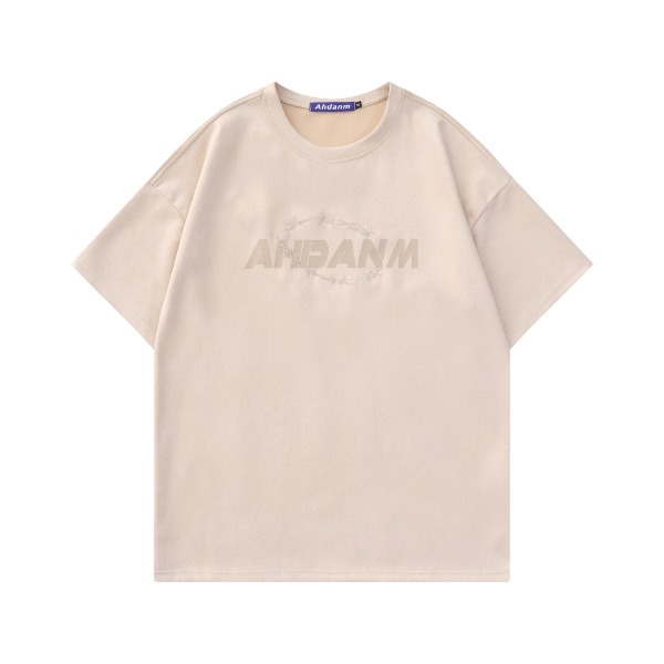 가바바 남녀공용 AHDANM 스웨디드 로고 반팔 티셔츠 G76972 - 10대, 20대, 30대 여성쇼핑몰 남성쇼핑몰 | 가바바