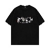 가바바 남녀공용 데이지 플라워 영어 로고 오버핏 반팔 티셔츠 G77074 (빅사이즈 S~XL)