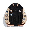 가바바 남녀공용 나사 우주 스타일 코듀로이 야구 재킷 G77297